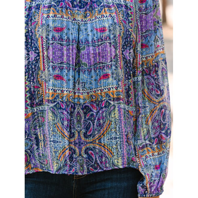 Lavender long sleeve shirt