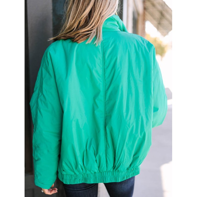 Green Puffer Jacket