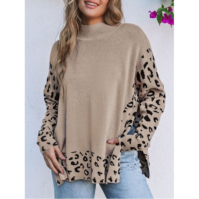 Orange Ribbed Corded Oversized Sweatshirt