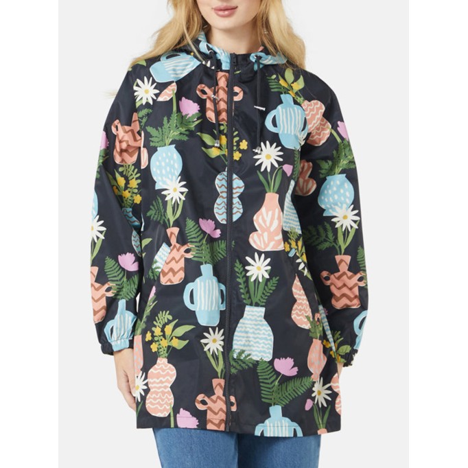 Pretty Vases Raincoat