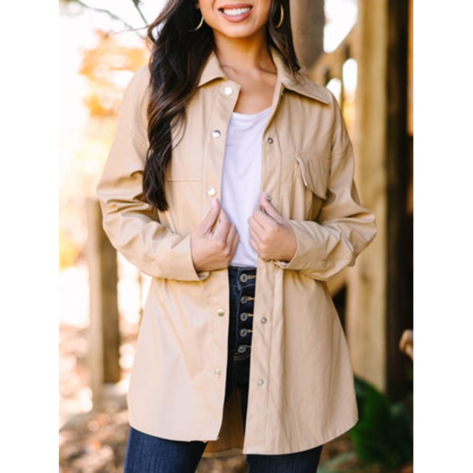 Brown Shacket