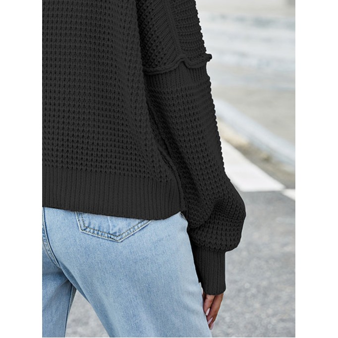 V-Neck Long Sleeve Sweater