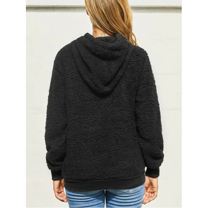 Versatile hooded sweatshirt