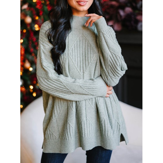 Light Olive Green Sweater