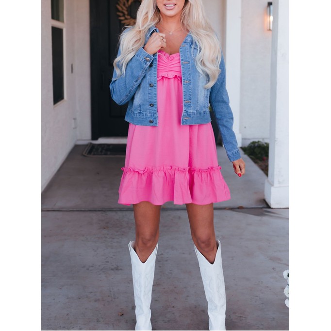Women's Casual Elegant Denim Jacket Coat