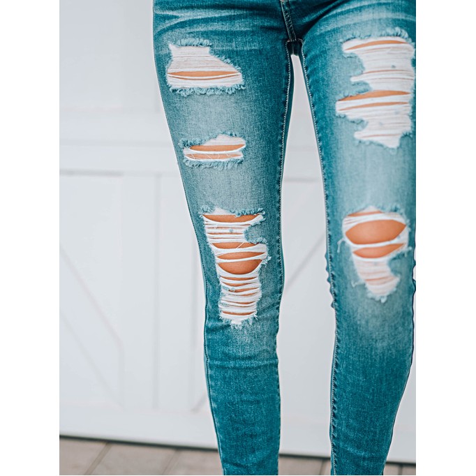 Women's Casual Jeans Trousers