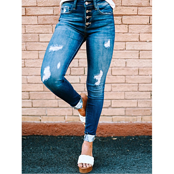 Women's Casual Jeans Trousers