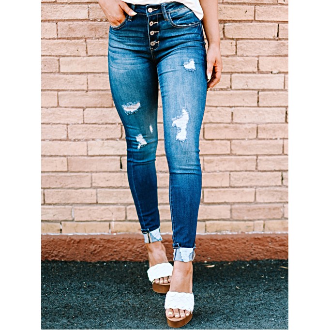 Women's Casual Jeans Trousers