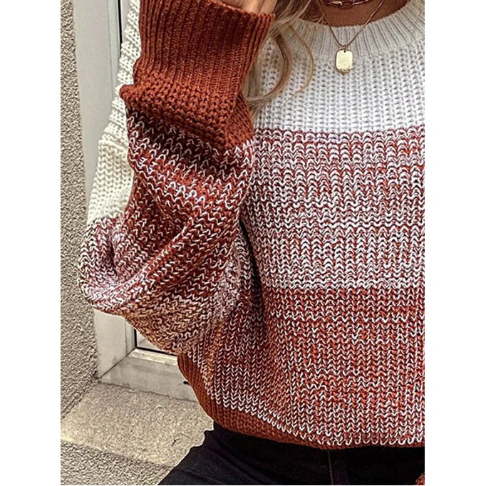 Women's Casual Knitted Sweater Top Coat