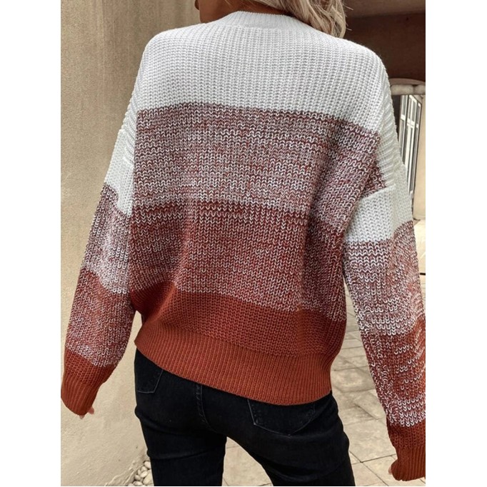 Women's Casual Knitted Sweater Top Coat