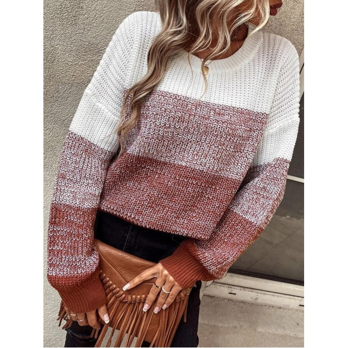 Women's Casual Knitted Sweater Top Coat