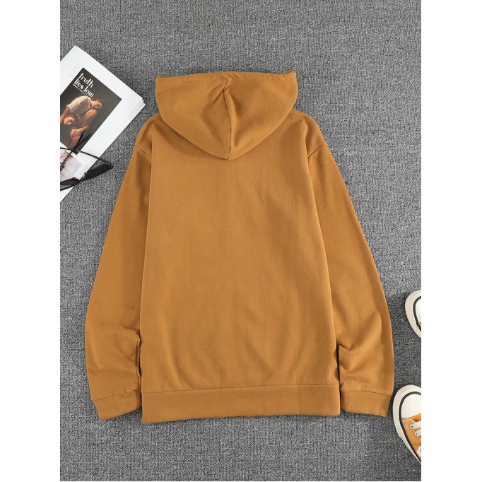 Women's casual solid color hooded jacket