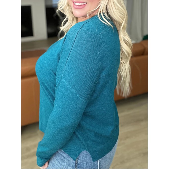 Women's Casual Solid Color Long Sleeve Sweater