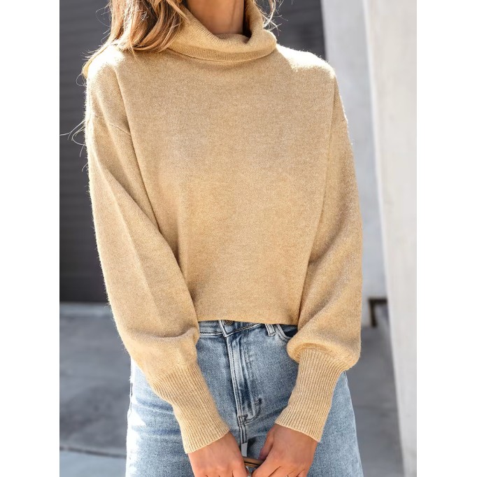 Women's Cozy turtleneck sweater