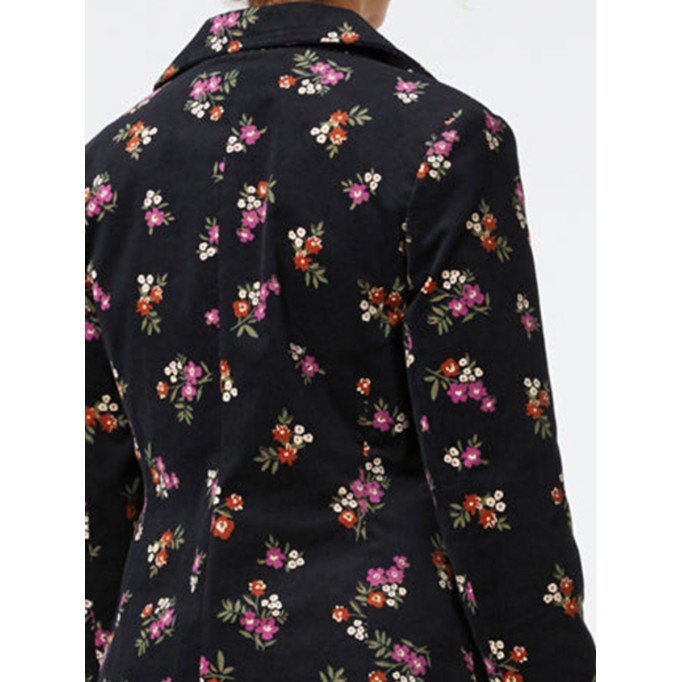Women's floral casual jacket